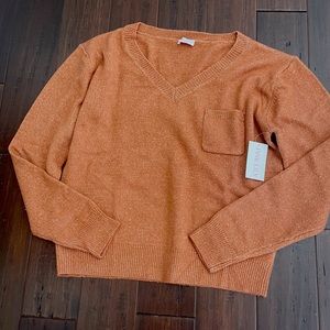 Pink Lily V-Neck Sweater XXL